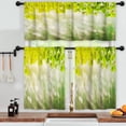 thumbnail image 3 of LALILO Kitchen Curtains and Valances Set of 3 36" Beautiful Window Treatment Tiers for Window Decor, 3 of 5