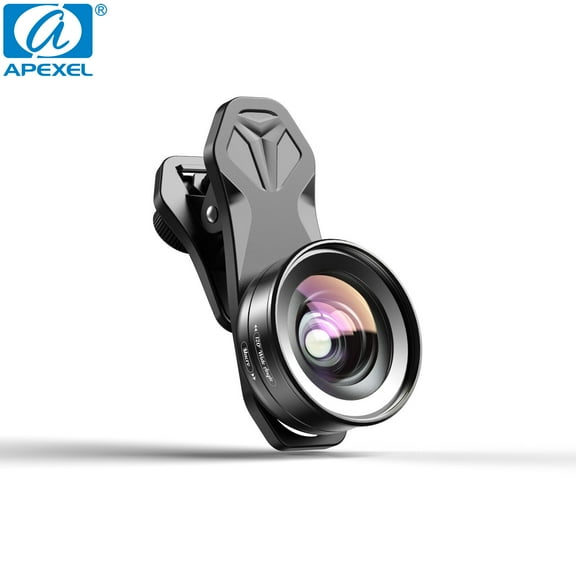 APEXEL HD Camera Phone Lens kit 120 degree 4K Wide angle 10x macro lens  CPL star filter for iPhonex Samsung all smartphones