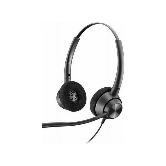 HP INC Wired Noise Cancelling Microphone EncorePro Headset, Black
