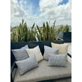 thumbnail image 6 of Cool Tropics Beige Indoor Outdoor Pillow 14x20, 6 of 12
