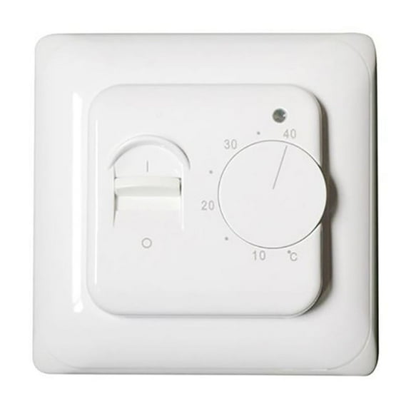 Yokua 110-230V Electric Floor Heating Thermostat Line Voltage Mechanical Thermostat