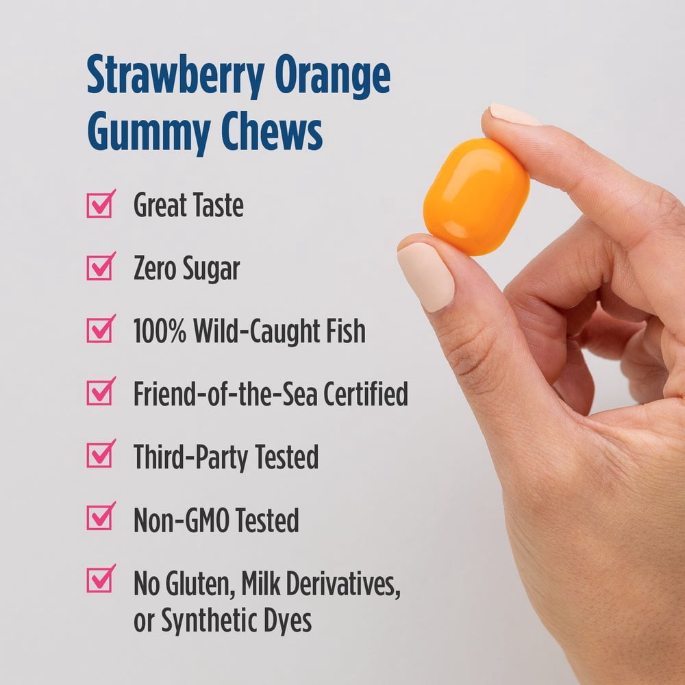 Nordic Naturals Zero Sugar Prenatal Gummy Chews - 27 Count