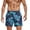 Mint Green, variant on Mens Swim Trunks Printed Loose Fit Beach Hot Spring Quick Dry Lined Breathable Elastic Waist Swim Shorts
