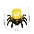 thumbnail image 3 of Vrorvz Halloween Decorations Led Araneid Candle Lights for Spooky Indoor Outdoor Decor with Safe Flickering Effect Suit for Party Festive Ambiance 3.1in Multicolor, 3 of 6