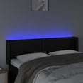 thumbnail image 4 of vidaXL LED Headboard Bed Headboard Bedroom Upholstered Headboard Faux Leather, 4 of 56