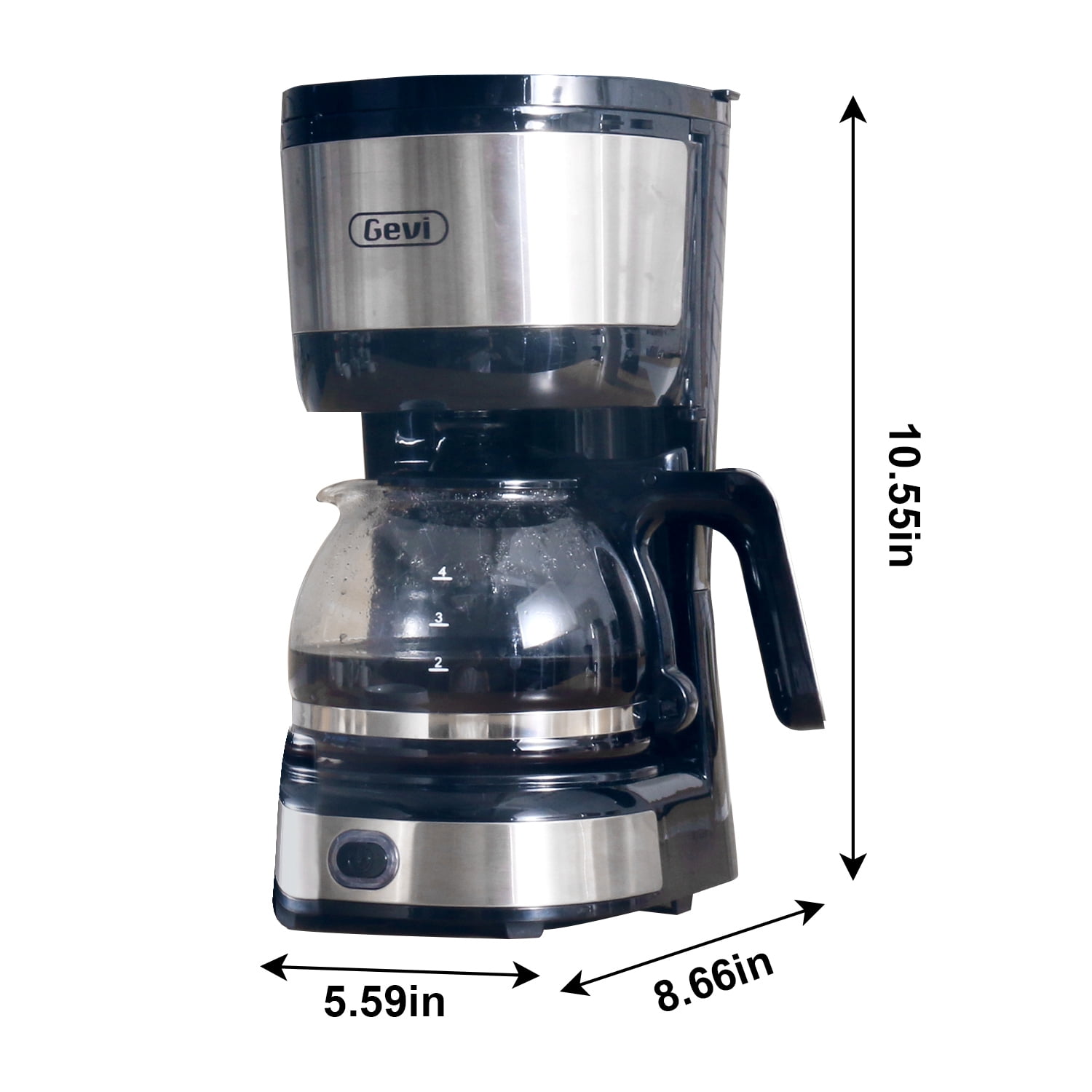 Mixfeer 4-Cup Coffee Maker Auto-Shut 