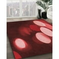 thumbnail image 3 of Ahgly Company Machine Washable Indoor Rectangle Transitional Crimson Red Area Rugs, 7' x 9', 3 of 7