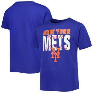 Youth Royal New York Mets Logo Primary Team T-Shirt Size: Extra Large