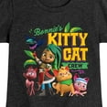 thumbnail image 3 of Santiago of The Sea - Kitty Cat Crew - Toddler And Youth Girls Short Sleeve Graphic T-Shirt, 3 of 5