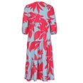 thumbnail image 4 of Pompotops Jupe Courte Imprimée pour Femmes Aguichant à Boutons Taille Jupe Longueur Genou Robe Midi Robe en Solde, 4 of 7