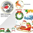 thumbnail image 2 of SKYSONIC Christmas Dish Drying Mat for Kitchen Counter,Snowflake Santa Xmas Tree Ultra Absorbent Reversible Microfiber Dishes Drying Rack Pad Heat-resistant Mats 16x18in, 2 of 7
