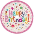 thumbnail image 1 of FMSHPON Happy Birthday Flowers Xmas Christmas Tree Skirt Stand Mat for Holiday Party Decoration Indoor Outdoor 48 inches, 1 of 6