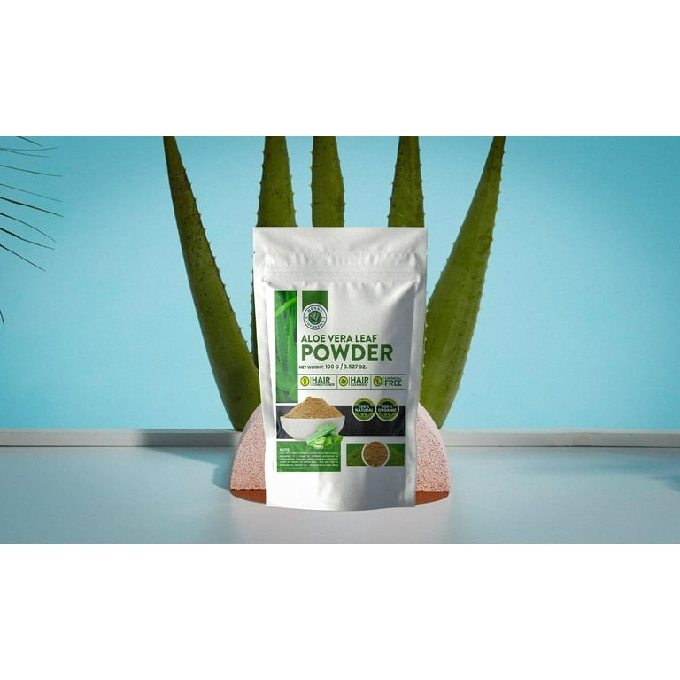 Aloe Vera Leaf Powder - Supplement for Hair and Skin 100 Grams (3.53 oz.) -  Walmart.com