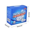 Racsoh Toilet Cleaning Tablet Household Cleaning Block Deodorizing