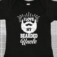 thumbnail image 4 of Inktastic I Love My Bearded Uncle Boys or Girls Baby Bodysuit, 4 of 5