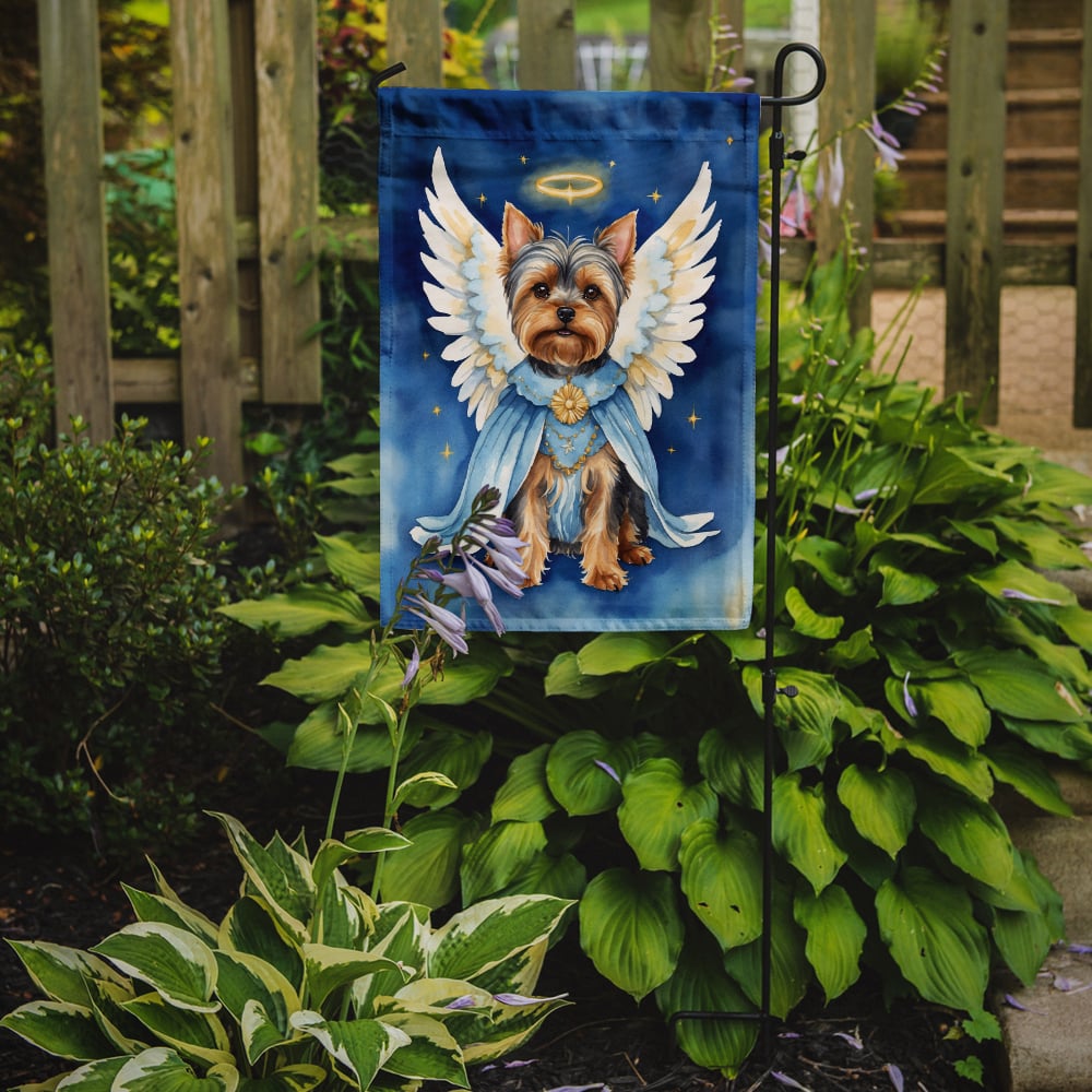 Yorkshire Terrier My Angel Garden Flag 11.25 in x 15.5 in