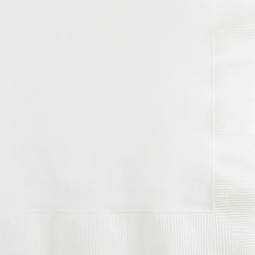 White Napkins, 100-Pack - Walmart.com