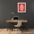 thumbnail image 3 of The British Ministry of Information 12x14 White Modern Wood Framed Museum Art Print Titled - Keep Calm and Carry On - Vintage Red, 3 of 4