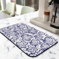 thumbnail image 2 of 2 Pack Washable Rubber Leaves Multicolored Flower Dish Drying Mats for Kitchen Counter Home Large Coffee Bar Pad Accessories and Decor for Utensils Stemware (2pcs 18''x24''+19.5''x12''), 2 of 6