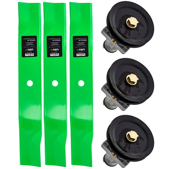 8TEN Blade Spindle Kit for Cub Cadet Troy Bilt 918-06076A 60-inch Deck MK1009932