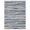 Blue, variant on HomeRoots 2 x 4 ft. Blue Abstract Striped Indoor or Outdoor Area Rug - Blue - 2 x 4 ft.