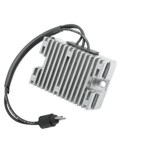 Harley Davidson Regulator - NEW CHROME VOLTAGE REGULATOR FITS HARLEY DAVIDSON 1991 SPORTSTER 5 SPEED 74523-91