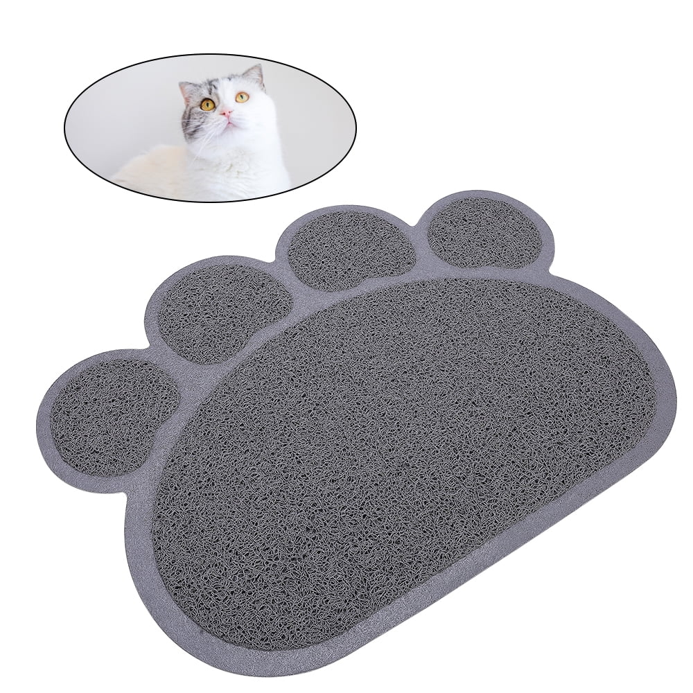 GreenJoy Kitty Litter Box Starter Kit - Without Lid Cat Litter Pan, Mat, Scoop and Bowl for Kitten