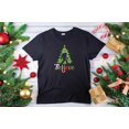 thumbnail image 2 of Believe Bigfoot Christmas Tree Embroidery Design, Believe Xmas Embroidery Design, Christmas Believe Machine Embroidery Design, 2 of 5