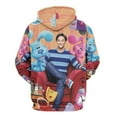 thumbnail image 3 of Unisex Blue'S Clues Hoodies 3D Printed Pullover Hooded Sweatshirt with Pocket for Mens Womens, 3 of 8