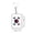 B, variant on Double-Sided Print Flag Keychain Set, High-Definition Acrylic Key Rings, Lightweight and Sturdy Design for Keys and Bags, Ideal Travel Souvenirs for Travelers and Flag Enthusiasts