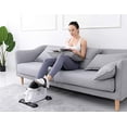 thumbnail image 6 of Open Box TODO Exercise Bike Pedal Exerciser Foot Peddler Portable Therapy Bicycle with Digital Monitor (WHITE), 6 of 7