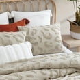 thumbnail image 4 of Peri Home Chenille Leopard 3 Piece Full/Queen Comforter Set, Linen, Cotton, Chenille Tufted, Polyfill, Adult, 4 of 8