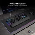 thumbnail image 2 of Reacondicionado Alfombrilla de ratón para juegos Corsair MM700 RGB, tela extendida, 930 x 400 mm, 2 of 7