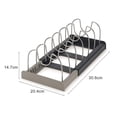 thumbnail image 4 of Organizador de Ollas y Sartenes Yeacher Estante de Cocina Acero Inoxidable Ajustable, 4 of 7