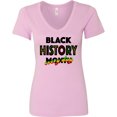 thumbnail image 3 of Inktastic Black History Month Every Day Women's V-Neck T-Shirt, 3 of 5