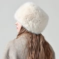 thumbnail image 5 of Gorro ruso de piel sintética para mujer, gorro de invierno cálido y suave, 5 of 5