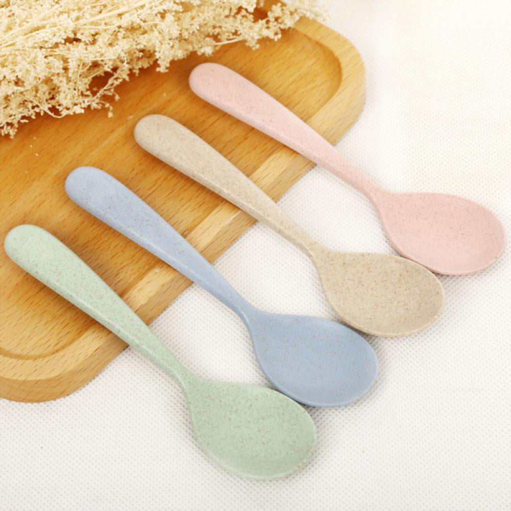 SPRING PARK 6Pcs/Set Lightweight Unbreakable Wheat Straw Bowls for baby  child, Eco Friendly Reusable Snack small bowls. 