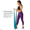 Gaiam Flat Band Kit, Rubber, Multicolor