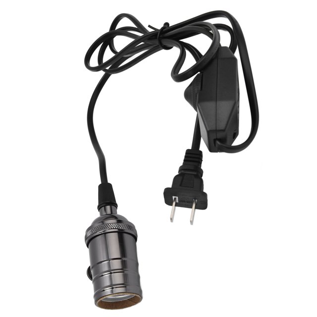 Cable de lámpara con interruptor, kits de lámpara, portalámparas regulable, práctico kit de fabricación de lámparas, funcionalidad de alta precisión