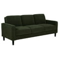 thumbnail image 3 of Ruth 3-piece Fabric Upholstered Track Arm Sofa Matcha Green, 3 of 18