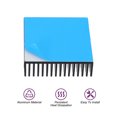 thumbnail image 5 of Uxcell 1Pcs 50x50x15mm Heatsink Aluminum Radiator With Thermal Sticker for Chip CPU, Power Transistor, FET, IC,Black, 5 of 6