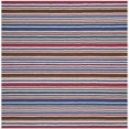 thumbnail image 4 of SAFAVIEH Kids Stripes Striped Cotton Area Rug, Ivory/Multi, 8' x 10', 4 of 8