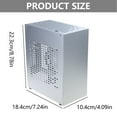 thumbnail image 3 of CIYISON Aluminum Mini ITX Chassis for Desktop PC Case Support Graphics Card RTX2070, 3 of 15