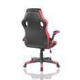 thumbnail image 3 of ViscoLogic NITRO X Ergonomic Gaming Reclining Swivel Home Office Adjustable Computer Chair (Black & Red), 3 of 4