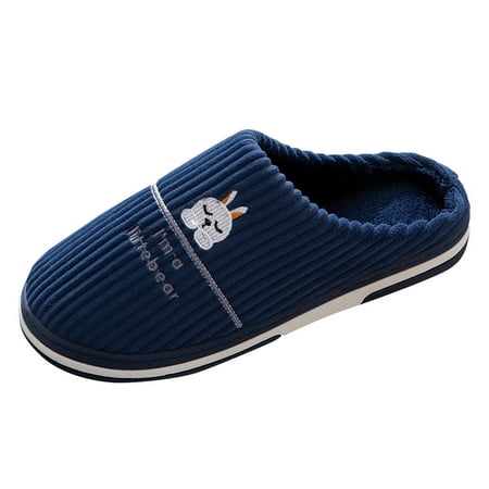 

Qufokar Men S Handmade Leather Custom Shoes Slippers For Men Indoor Cotton Slippers For Men Lightweight With Memory Foam And Soft Sole Casual Shoes