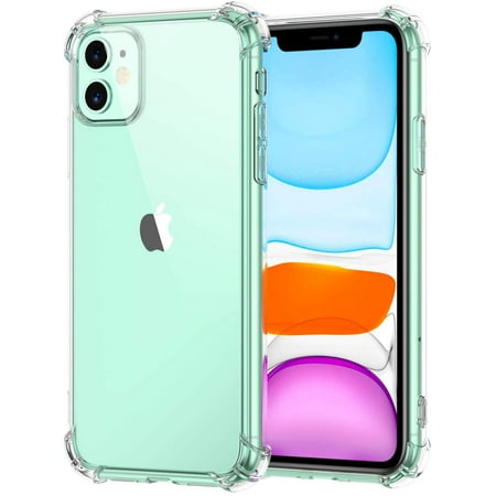 Njjex iPhone 11 / iPhone 11 Pro / iPhone 11 Pro Max Case, Njjex iPhone 11 Pro Max Crystal Clear Shock Absorption Technology Bumper Soft TPU Cover Case For Apple iPhone 11, 11 Pro, 11 Pro Max (Best Clear Iphone 5s Case 2019)