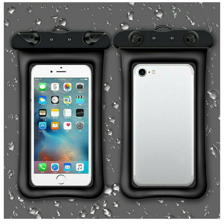 2 Pcs Waterproof Floating Cell Phone Pouch Dry Bag Case Cover For Samsung  iPhone