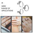 thumbnail image 3 of Raindrops Anillo De Dorado En Cobre Para Mujer Estilo Y Ajustable, 3 of 8