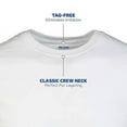 thumbnail image 3 of Gildan Men's Tag Free, Crew T-shirts, White, 6-pack 3XL, 3 of 3