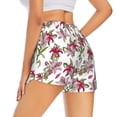 thumbnail image 3 of Goofa Lilies Flowers Printed Women 2 in 1 Running Shorts,Quick Dry Athletic Workout Shorts,High Waisted Athletic Shorts with Liner Pockets-XX-Large, 3 of 9